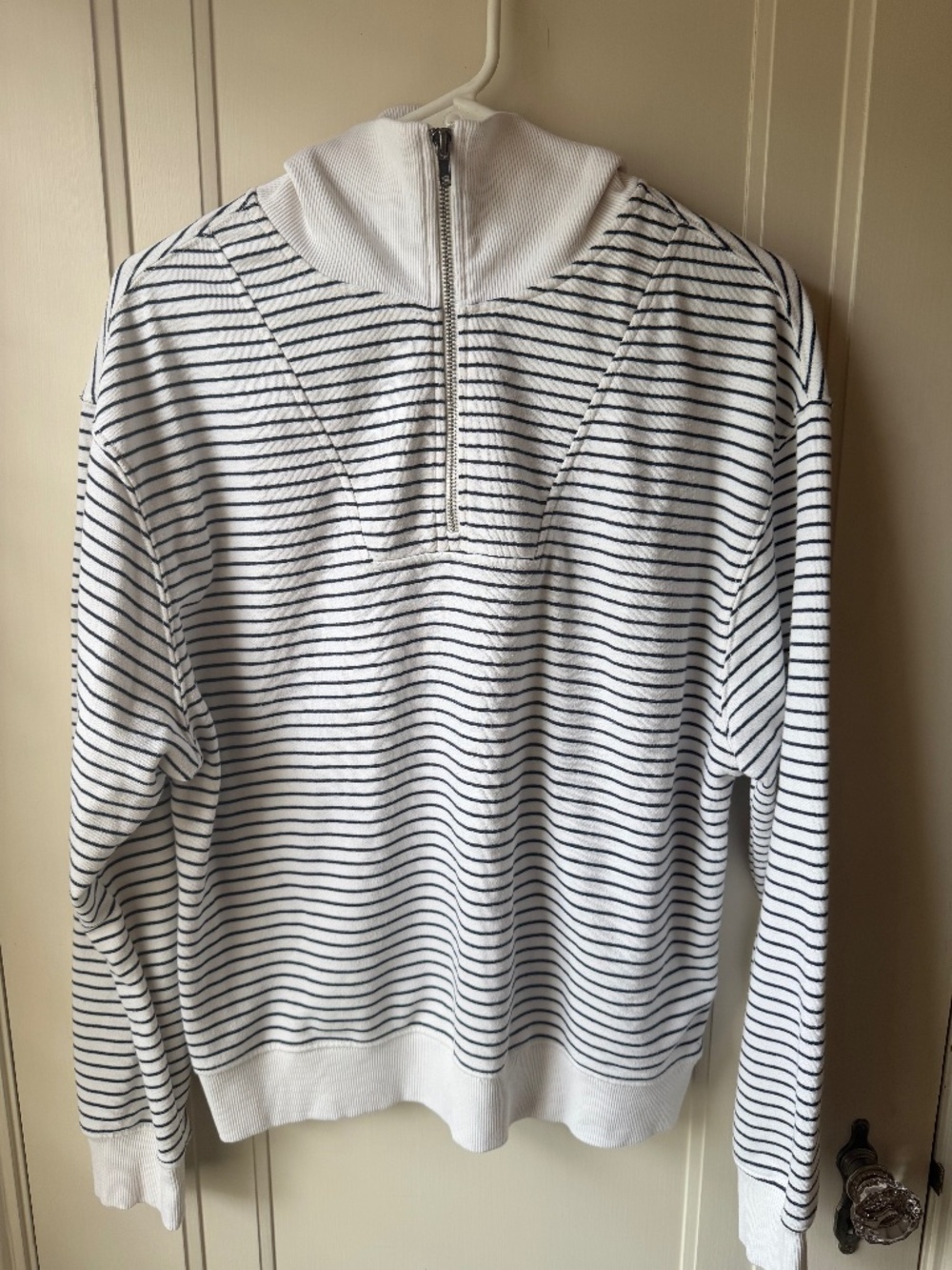Three Dots, Half Zip, Casual Sz L